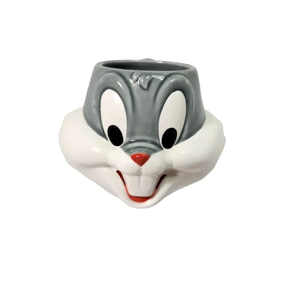 Vintage Bugs Bunny 3D Ceramic Mug Looney Tunes Applause Inc 1992 Warner Bros.